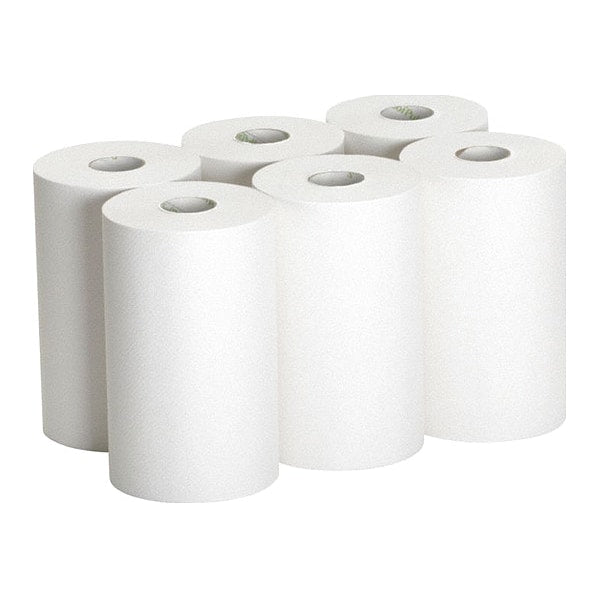 Pacific Blue Ultra Hardwound Paper Towels, 1, Continuous Roll, 400 ft, White, 6 PK