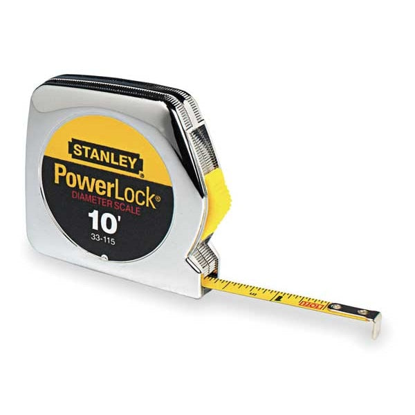 10 ft Wrap-a-Round/Diameter Tape Measures, 1/4 in Blade