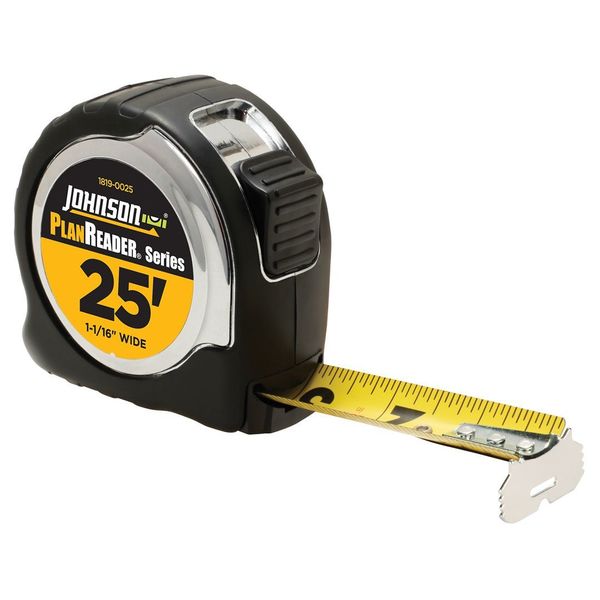 25 ft Tape Measure, 1 in Blade