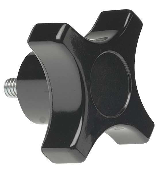 Four Prong Knob, Clamp Knob, 1/4-20 Size, 2