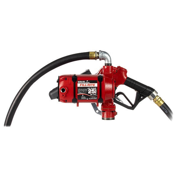 Fuel Transfer Pump , 120V AC , 25 GPM, 1/3 HP, Cast Iron ,
