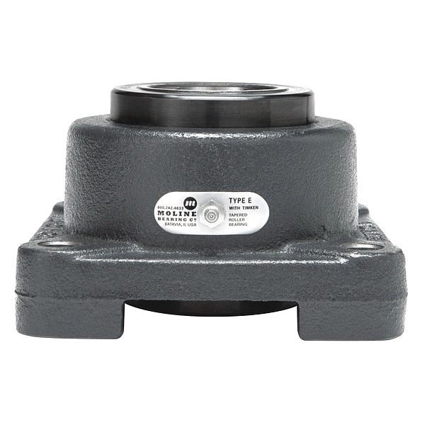 Flange Bearing, Tapered Roller, 4in Bore
