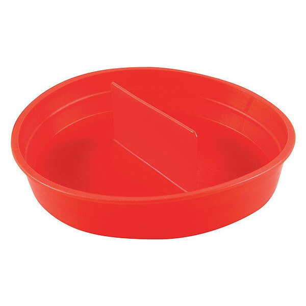 Center Pull-Tab Tapered Plug, Red, Low-Density Polyethylene 100 PK