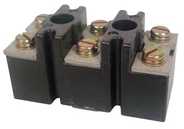 Terminal Block, 50A, 3 Pole, 600V