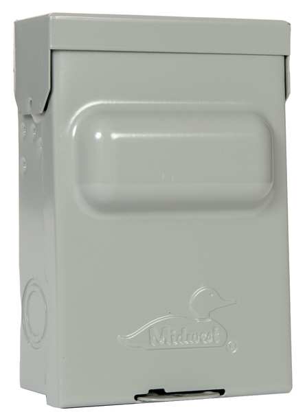Nonfusible Air Conditioning Disconnect Switch, 60 A, 240V AC, 2 pole, NEMA 3R