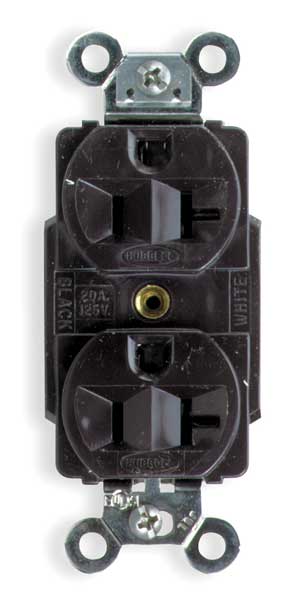 20A Duplex Receptacle 125VAC 5-20R BN