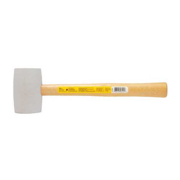 Mallet, Rubber Head, Wood Handle
