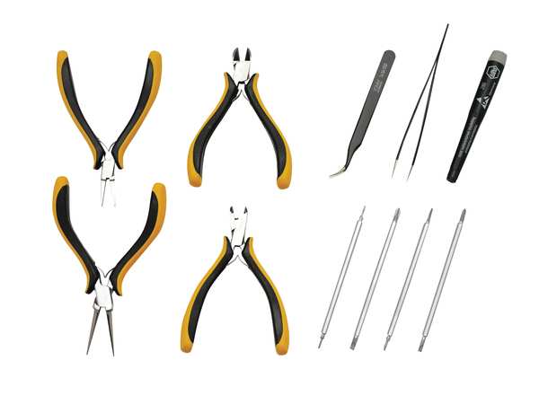 4 1/2 in Precision Diagonal Cutting Plier Flush Cut Pointed Nose Uninsulated