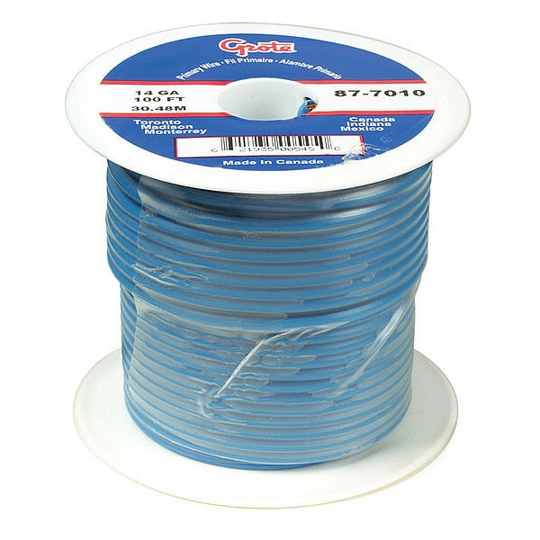 18 AWG 1 Conductor Stranded Primary Wire 100 ft. BL
