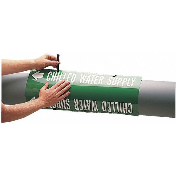 Pipe Markr, Hydraulic Fluid, Y, 8to9-7/8 In