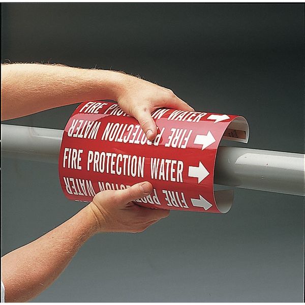 Pipe Markr, Hydraulic Fluid, Y, 8to9-7/8 In