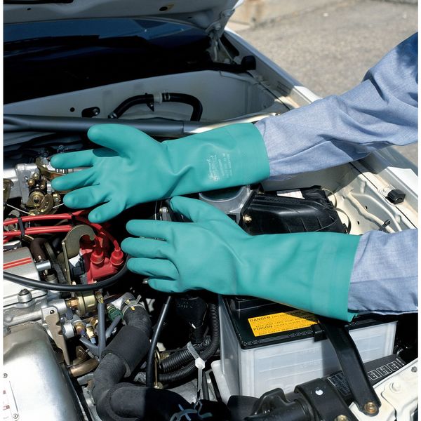 Chemical Resistant Glove, 22 mil, Sz 11, PR
