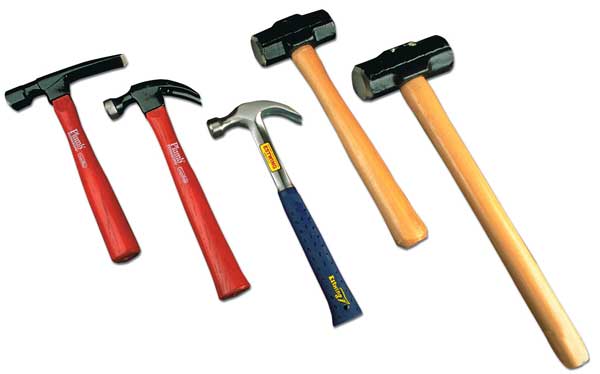 Engineers Hammer, 4 lb., 15 In L, Hickory