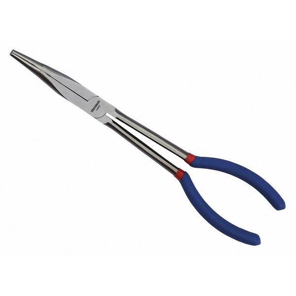 10 7/8 in Bent Long Nose Plier Dipped Handle