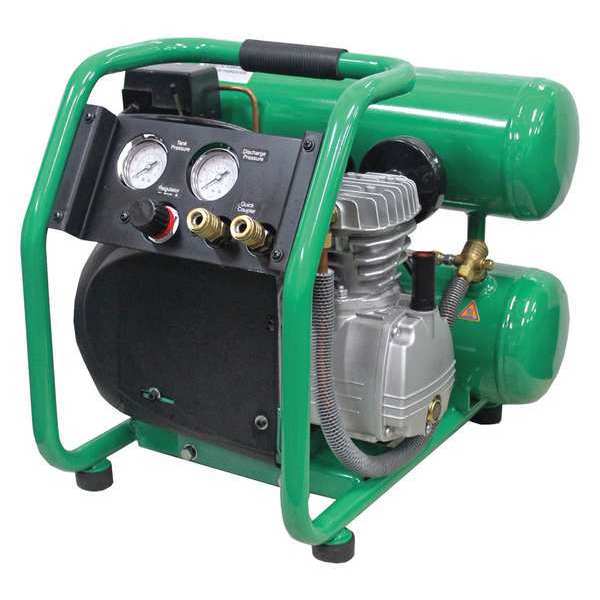 Air Compressor, 1.3 HP, 115V, 125 psi
