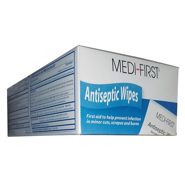 Antiseptic Wipes, 16-7/8 In., PK100