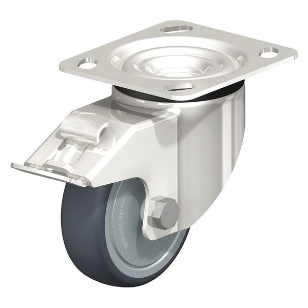 Swivel Plate Caster, TPR, 5