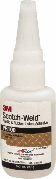 1 Oz Bottle Clear Instant Adhesiveseries