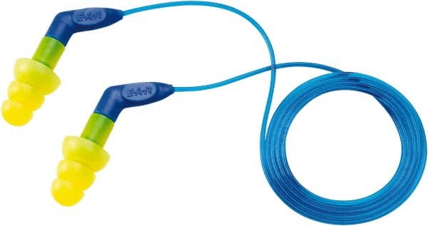 Reusable, Corded, 27 Db, Flange Earplugs