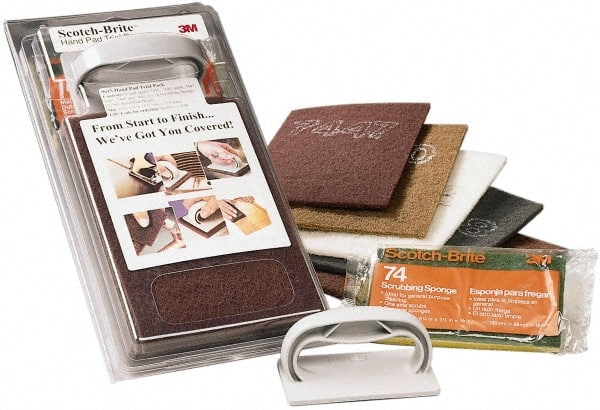 3M, Very Fine & Ultra Fine Grade, Aluminum Oxide & Silicon Carbide Hand Pad