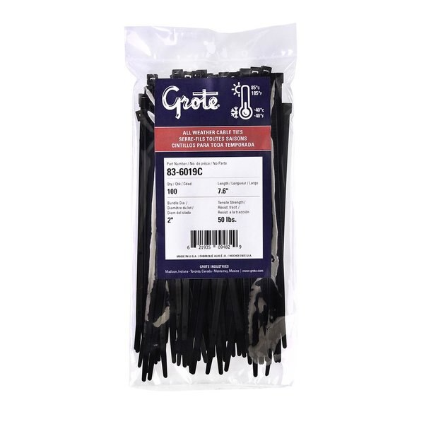 Standard Tie, Black, 4.1