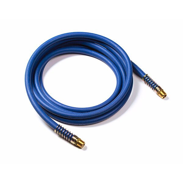 Air Hose Rubber, Spring, Blue 12 ft.