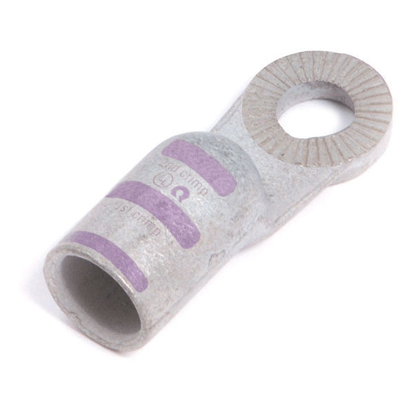 Stud Locking Terminal, 3/0 Ga, 3/8