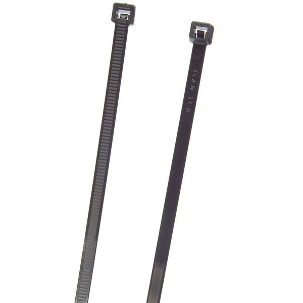 Standard Tie, Black, 24.6