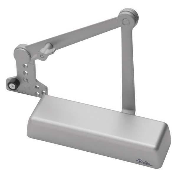 Manual Hydraulic GAV 5831 Door Closer Heavy Duty Interior and Exterior, Silver
