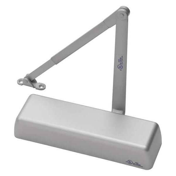 Manual Hydraulic GAV 5801 Door Closer Heavy Duty Interior and Exterior, Silver