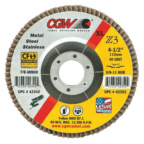 Flap Disc, 6x7/8, T29, Z3, XL, 60G