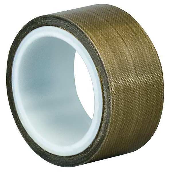 Cloth Tape, 1-1/2 In x 5 yd, 5 mil, Tan