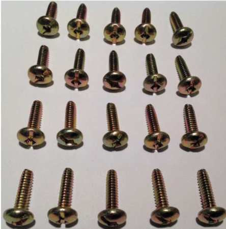 Screw Hardware Kit, Flush