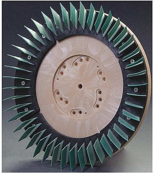 Polishing Abrasive Pad, 19in.dia, 400 Grit