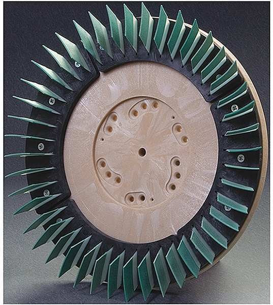 Polishing Abrasive Pad, 20in.dia, 400 Grit