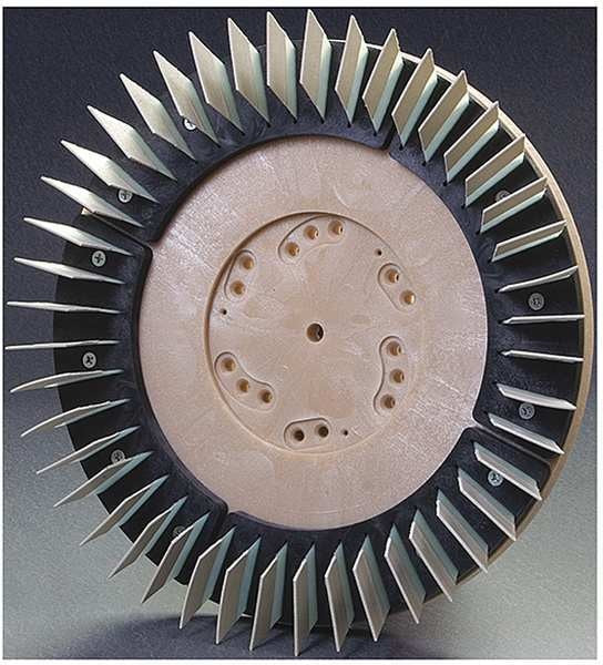 Polishing Abrasive Pad, 19 in., 2000 Grit