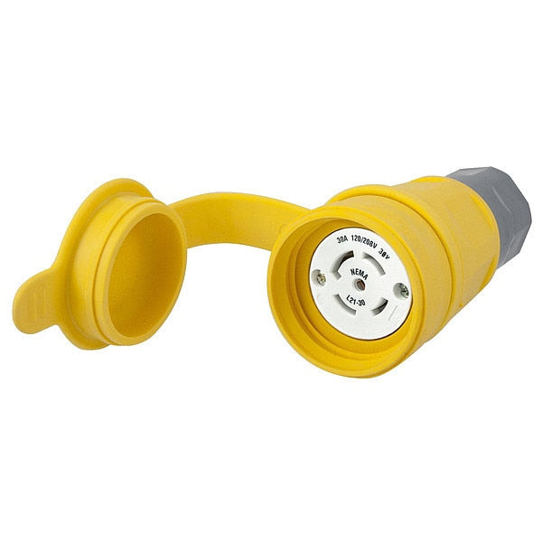 30A Watertight Locking Connector 4P 5W 120/208VAC L21-30R