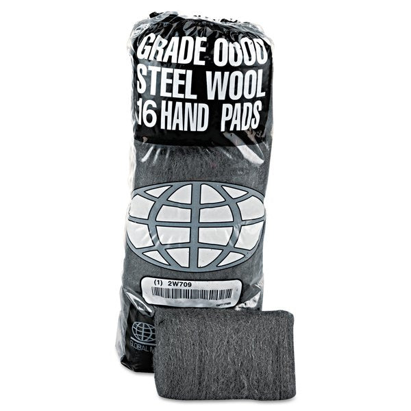 Hand Pad, Steel Wool, PK192