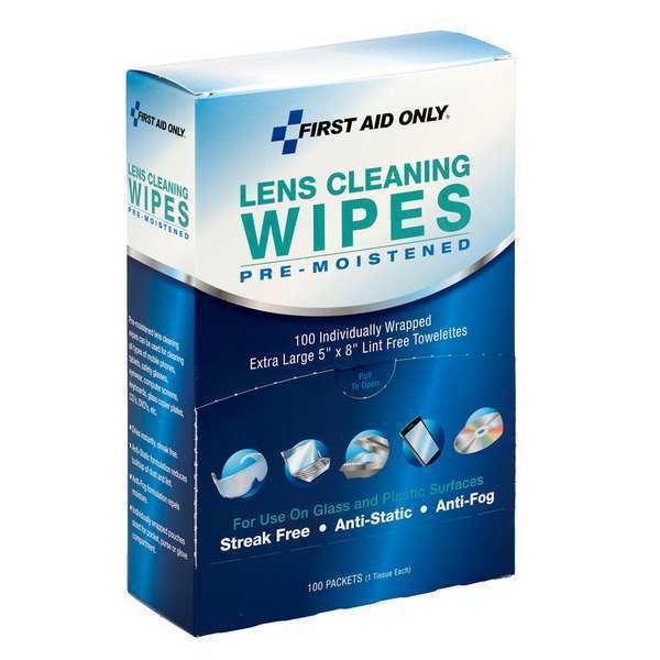 Lens Cleaning Tissue, 8 in. x 5 in., PK100