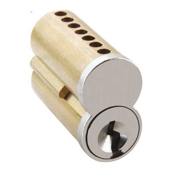 Interchangeable Core, Satin Chrome
