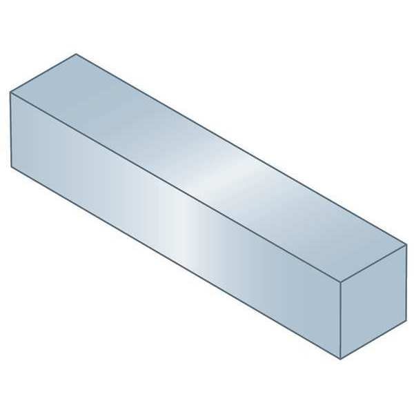 Oversized Key Stock, 36 in L, 3/4 in W, 3/4 in H, Carbon Steel