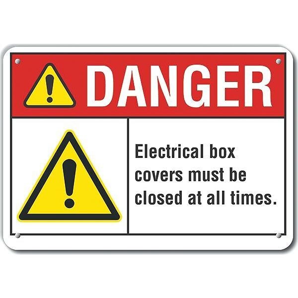 Decal, Danger Electrical Box, 14x10
