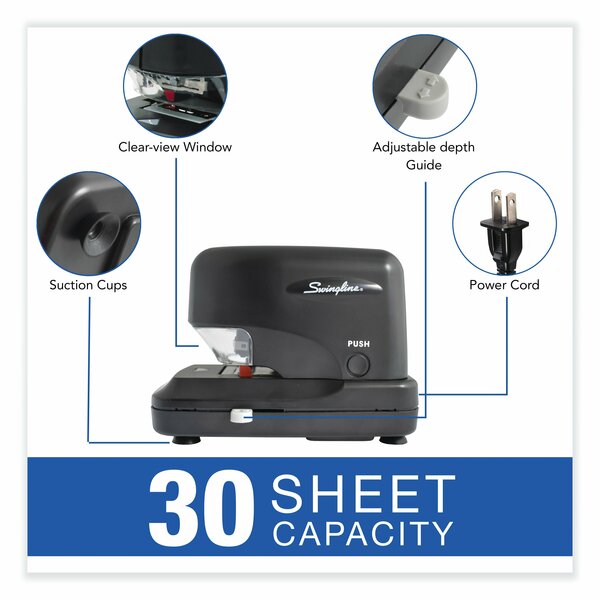 High Volume Electric Stapler, 30 Sheet