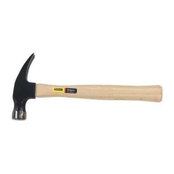 16 oz. Straight Claw Hammer, Hickory Handle, Steel Head