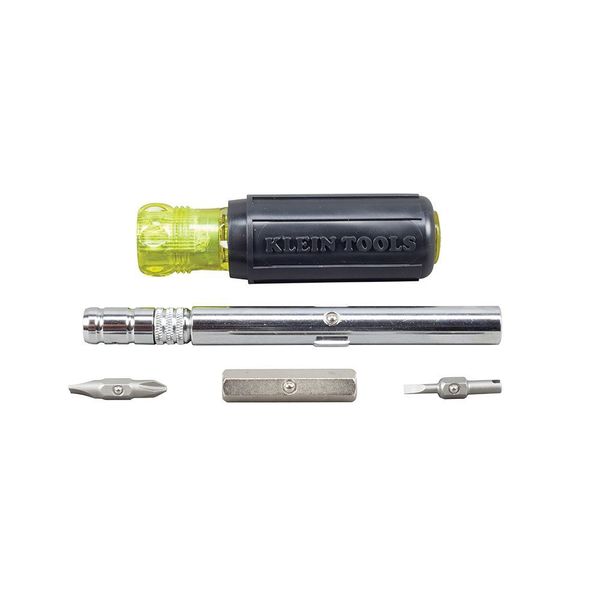 HVAC Slide Driveâ¢ Multi-Bit Screwdriver / Nut Driver, 8-in-1