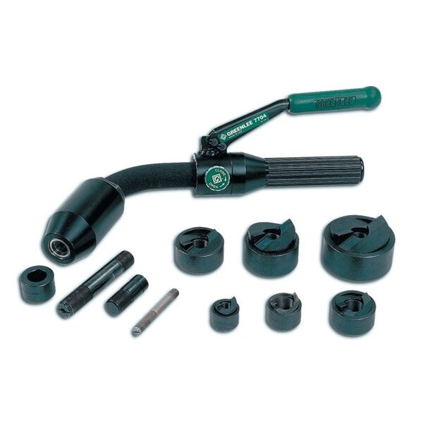 10 Piece Hydraulic Punch Driver Set, 10 ga.