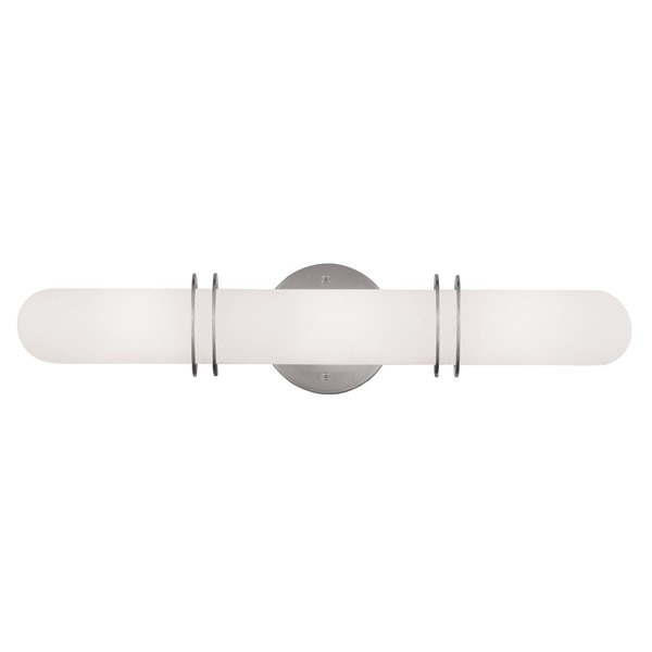 Pelham 3 Light Brushed Nickel Bath Vanity