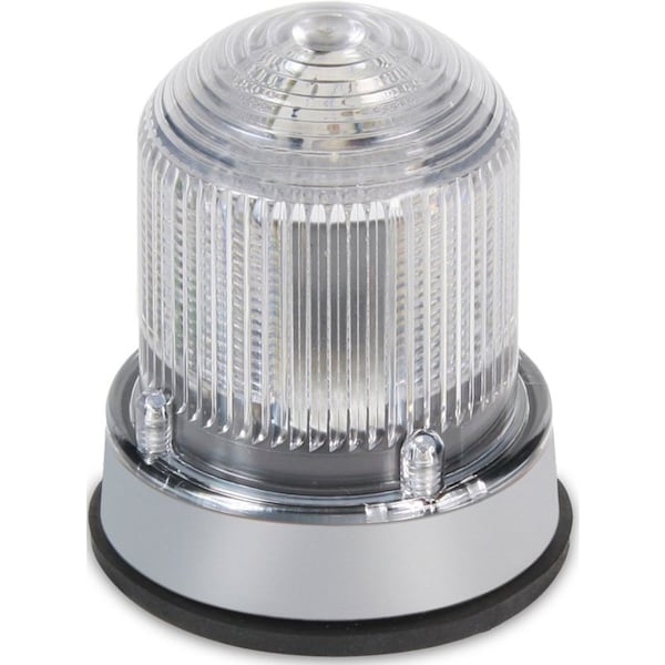 Warning Light, LED, 120VAC, Amber, 65 FPM