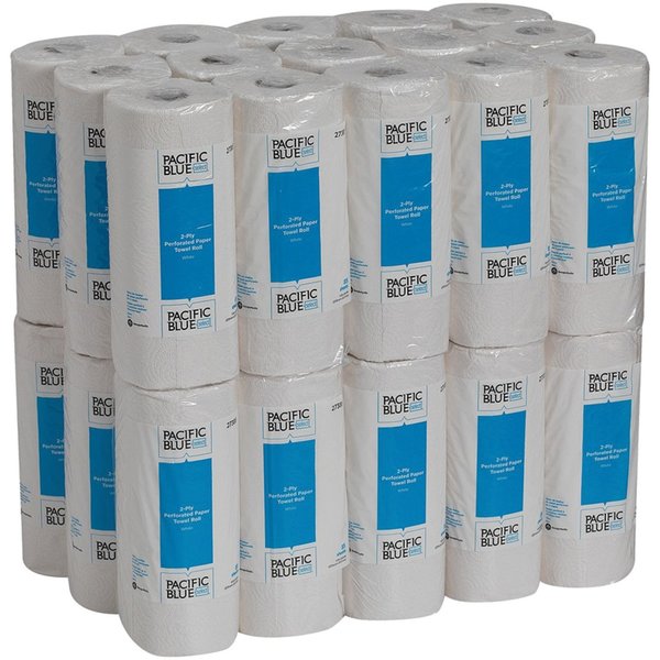 Pacific Blue Select Perforated Roll Paper Towels, 2, 85, 60 ft, White, 30 PK