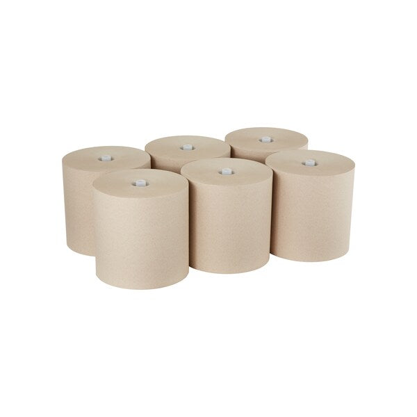 Pacific Blue Ultra Hardwound Paper Towels, 1, 1, 1150 ft, Brown, 6 PK